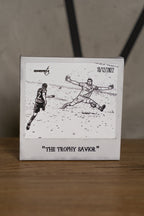 'The Trophy Savior' art canvas