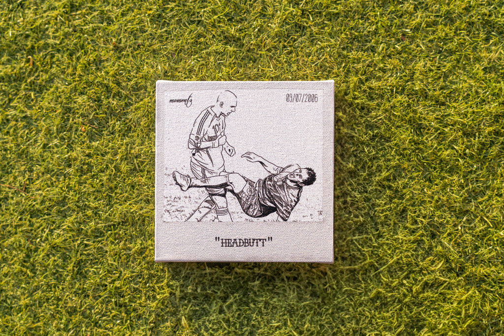 'HEADBUTT' art canvas