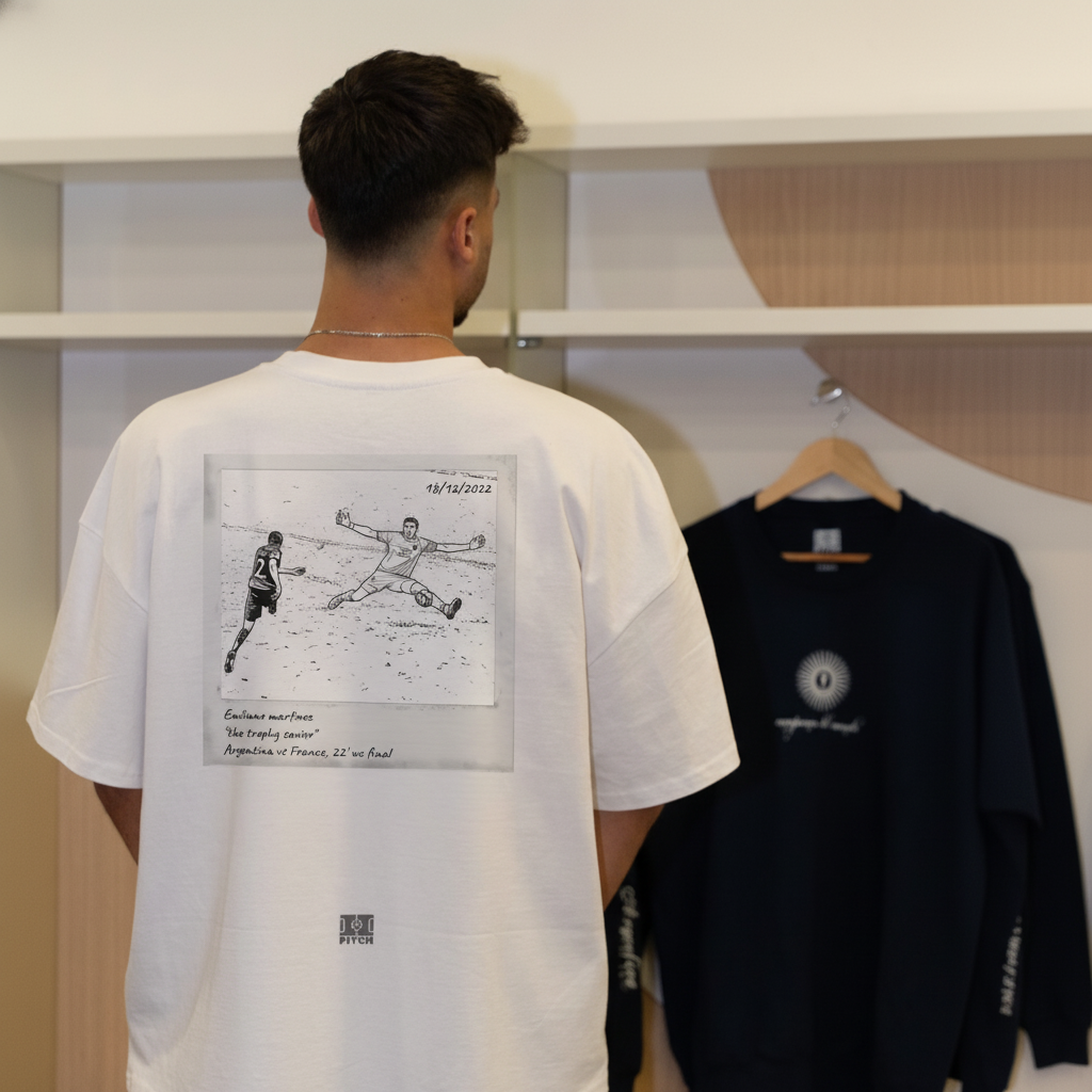 the trophy savior" oversized t-shirt"