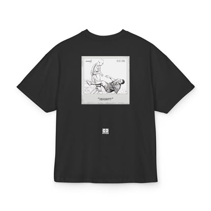 "headbutt" france oversized t-shirt