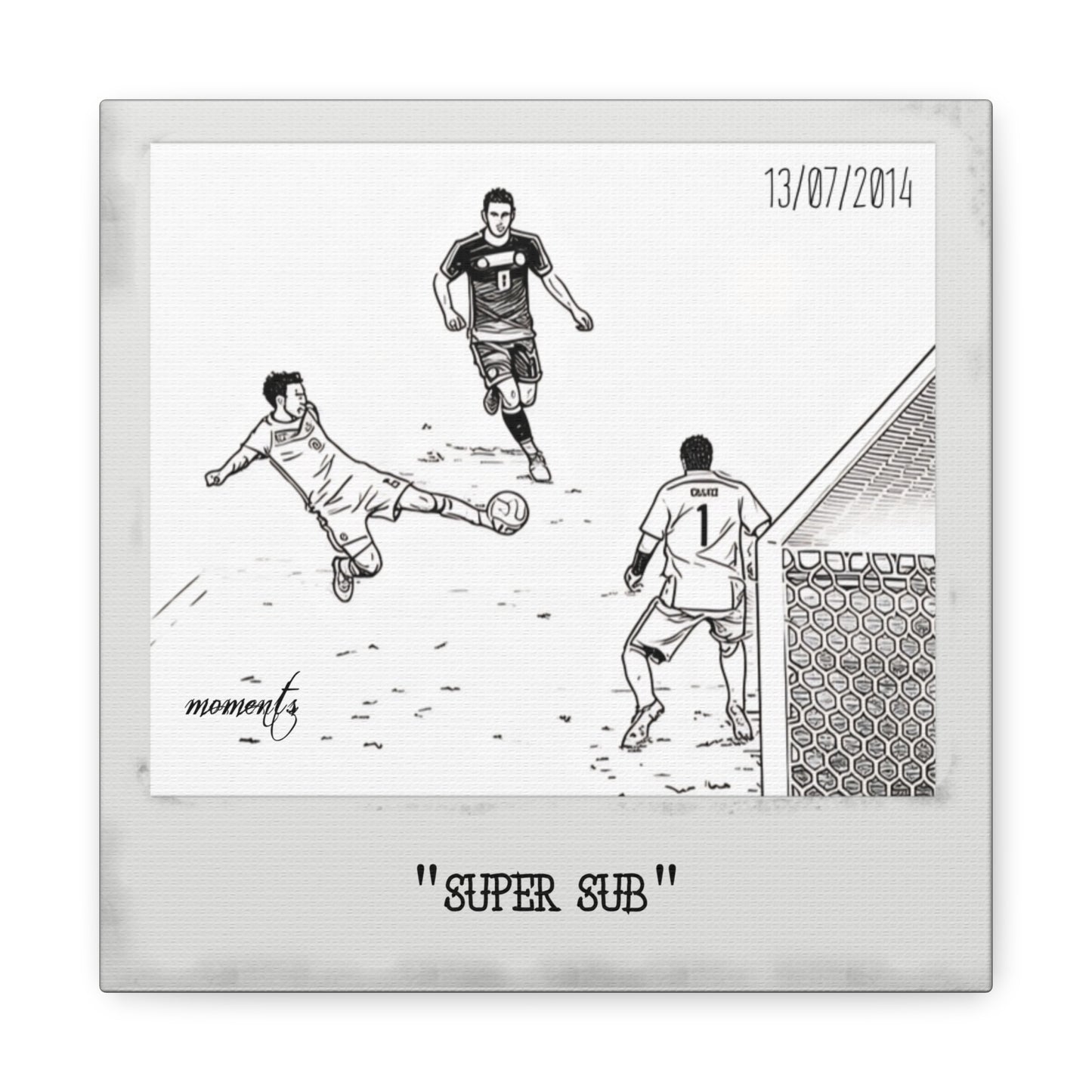 'Super Sub' art canvas