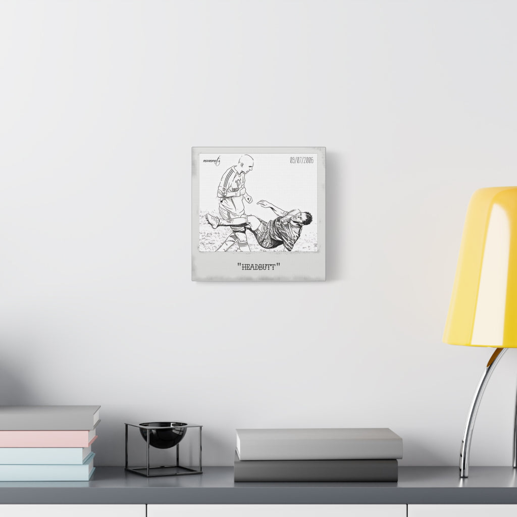 'HEADBUTT' art canvas